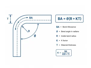 Stap 4: Gebruik de K-factor bij buigberekeningen